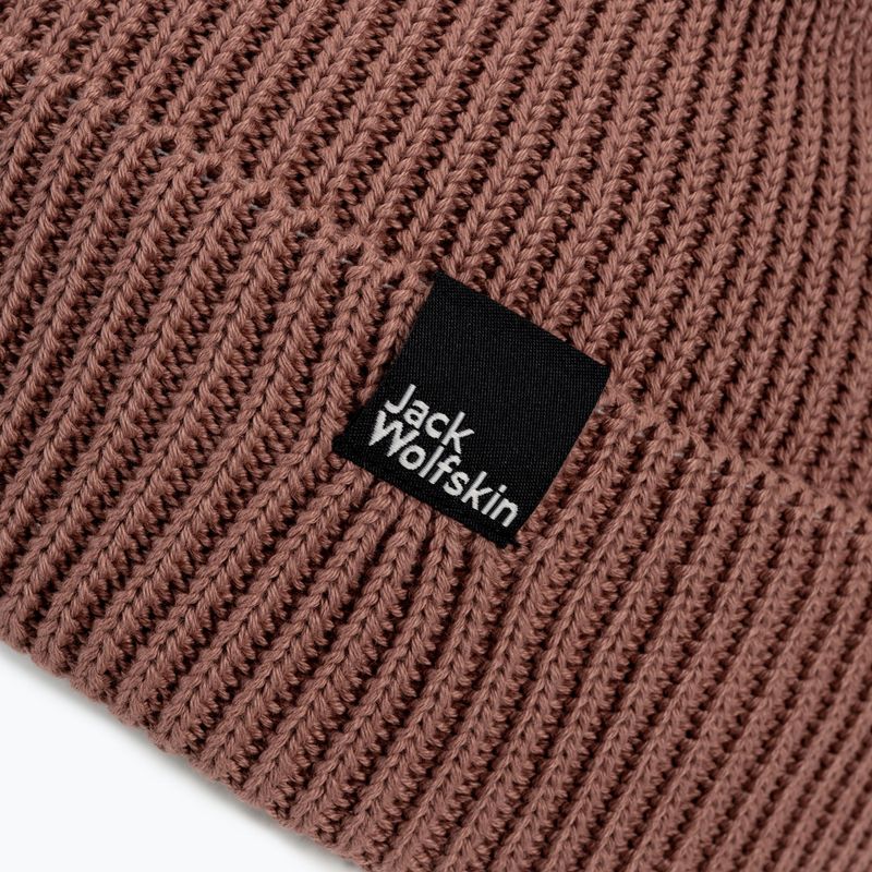 Jack Wolfskin Essential Beanie téli sapka rózsaszín 1910881 3