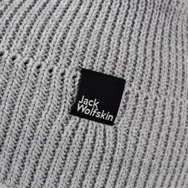 Jack Wolfskin Essential Beanie téli sapka szürke 1910881 3