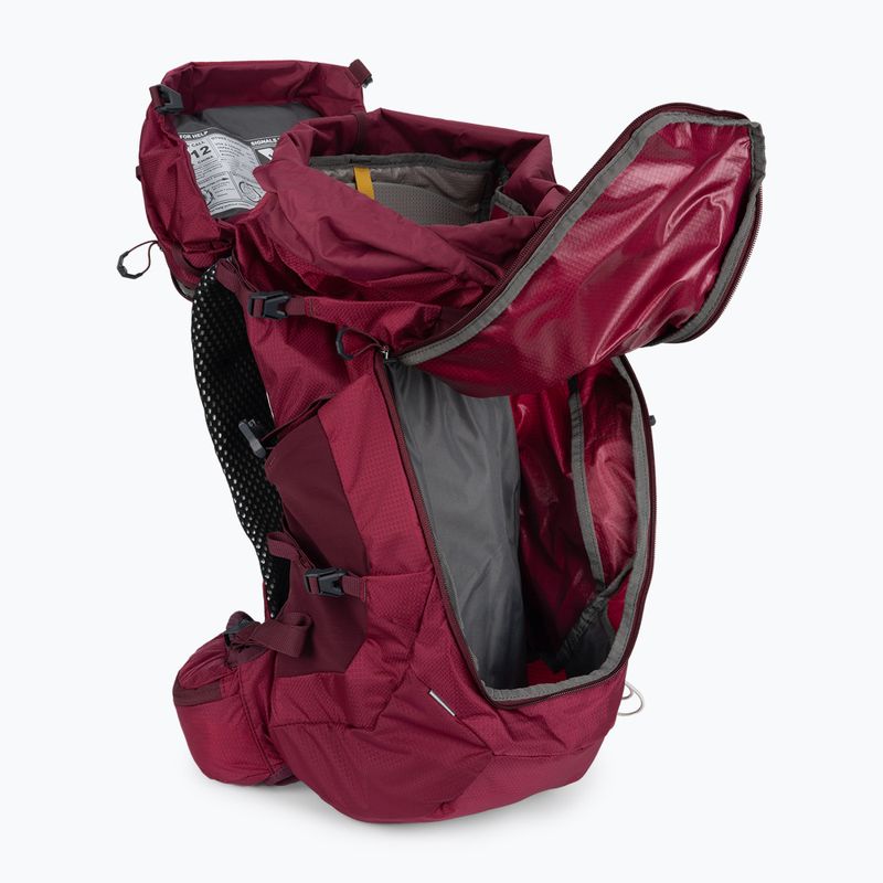 Jack Wolfskin Crosstrail 30 ST trekking hátizsák sangria piros 4