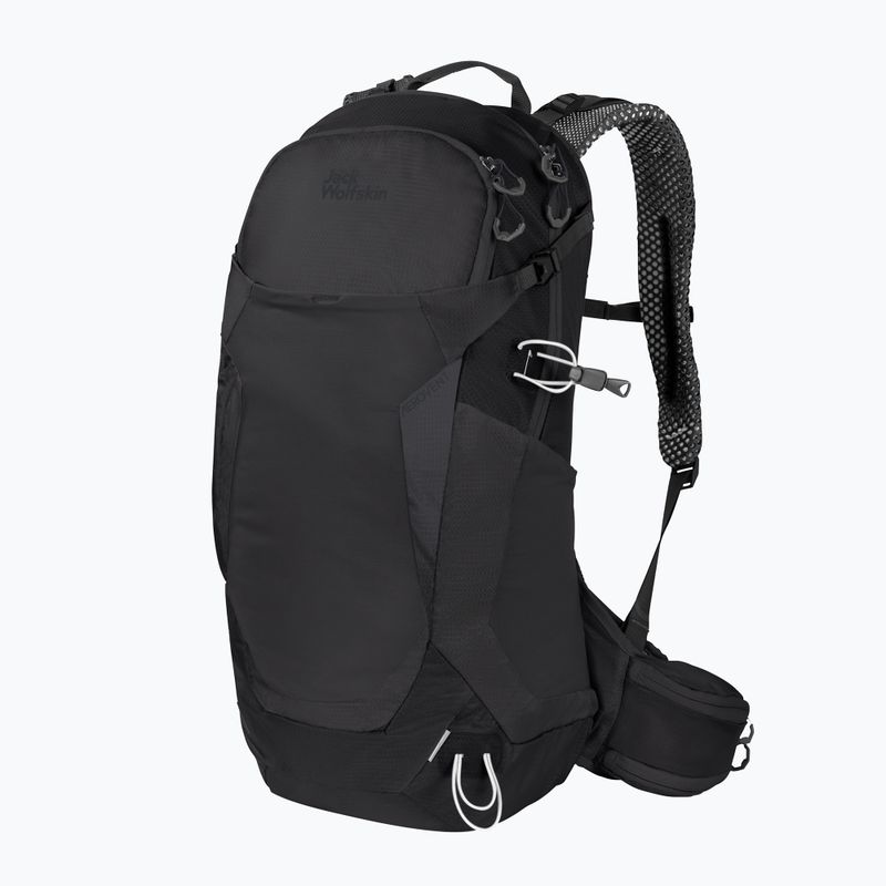 Jack Wolfskin Crosstrail Lt 24 l trekking hátizsák fekete