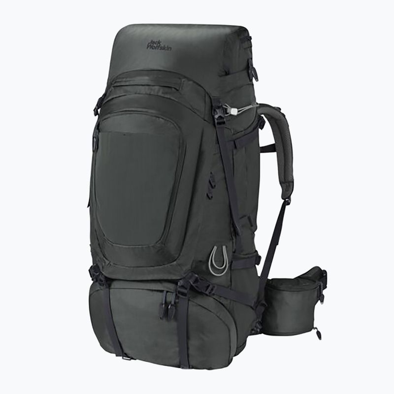 Jack Wolfskin férfi trekking hátizsák Denali 75+10 l pala zöld