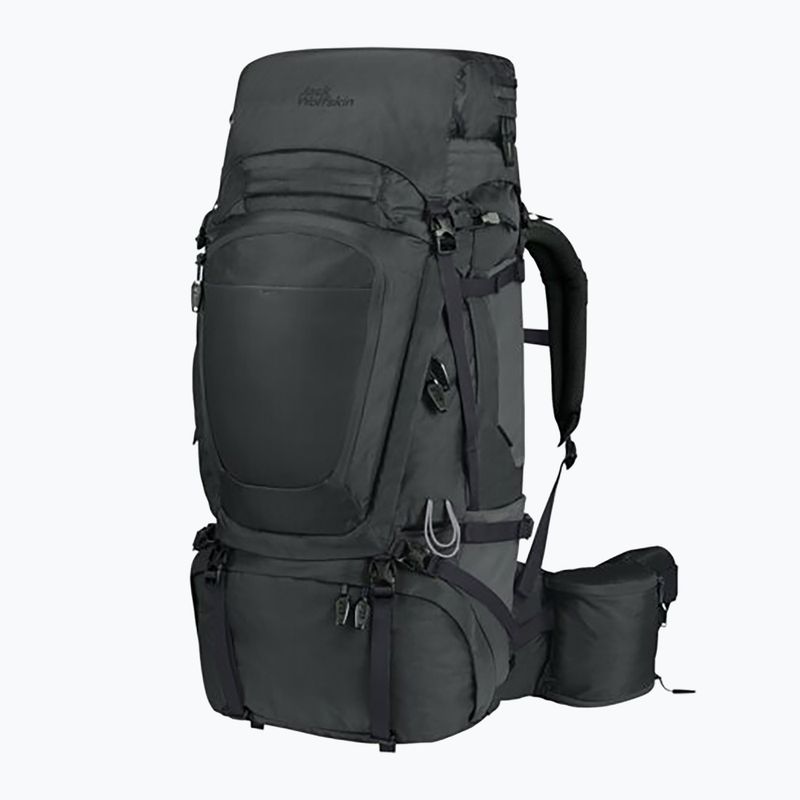 Jack Wolfskin férfi trekking hátizsák Denali 65+10 l pala zöld