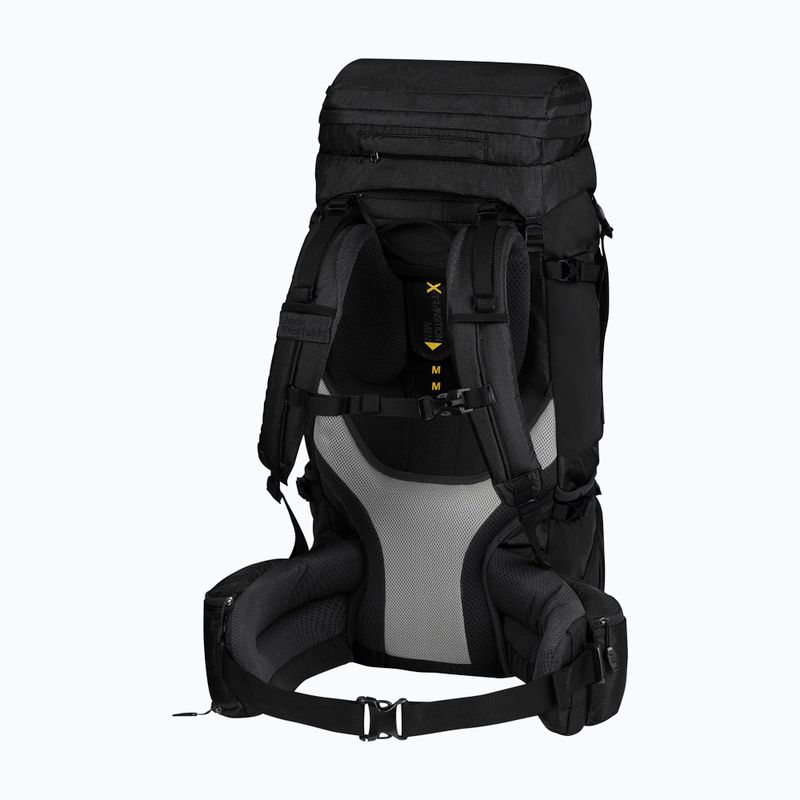 Jack Wolfskin férfi trekking hátizsák Denali 65+10 l fekete 2