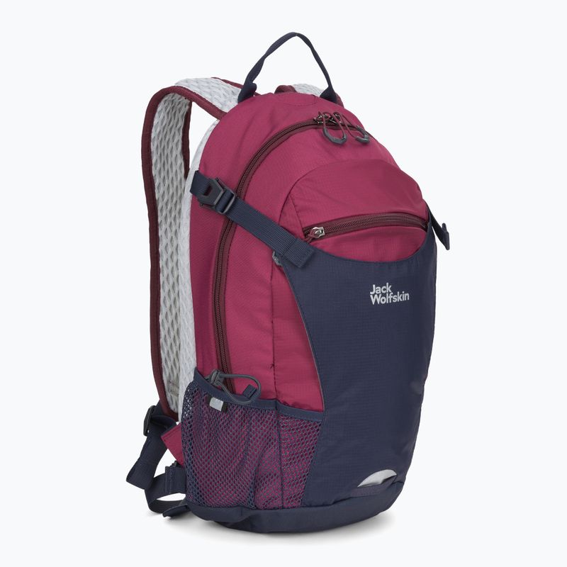 Jack Wolfskin Velocity 12 kerékpáros hátizsák bordó 2010302 2