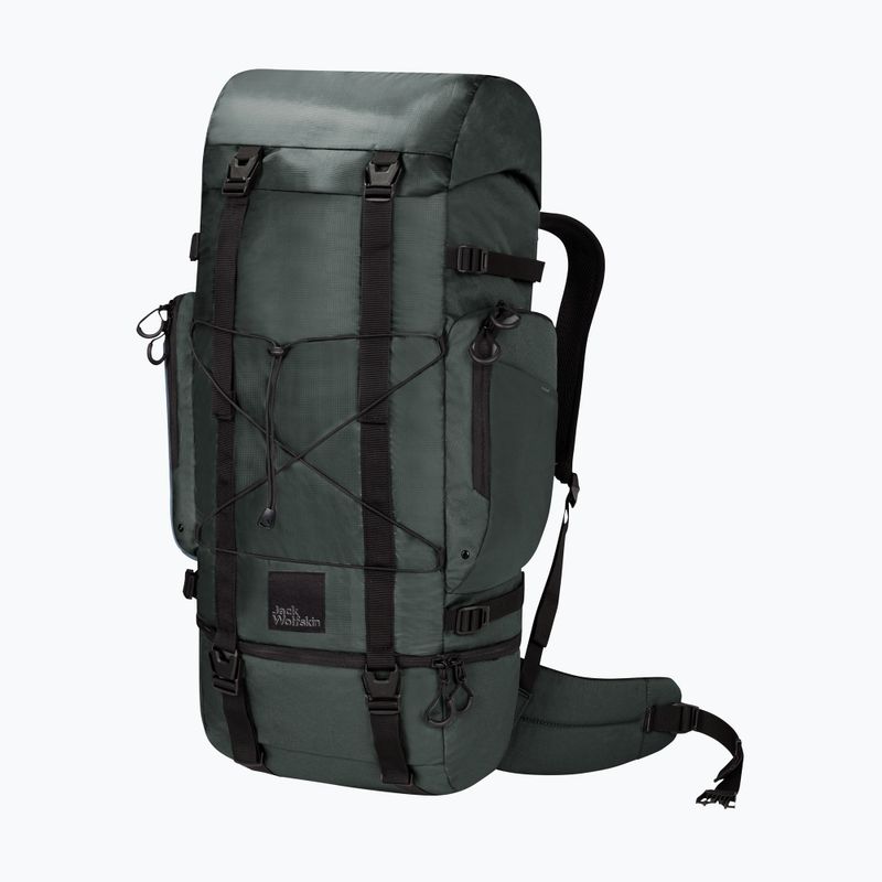 Jack Wolfskin Wanderthirst 45 l pala zöld trekking hátizsák 3