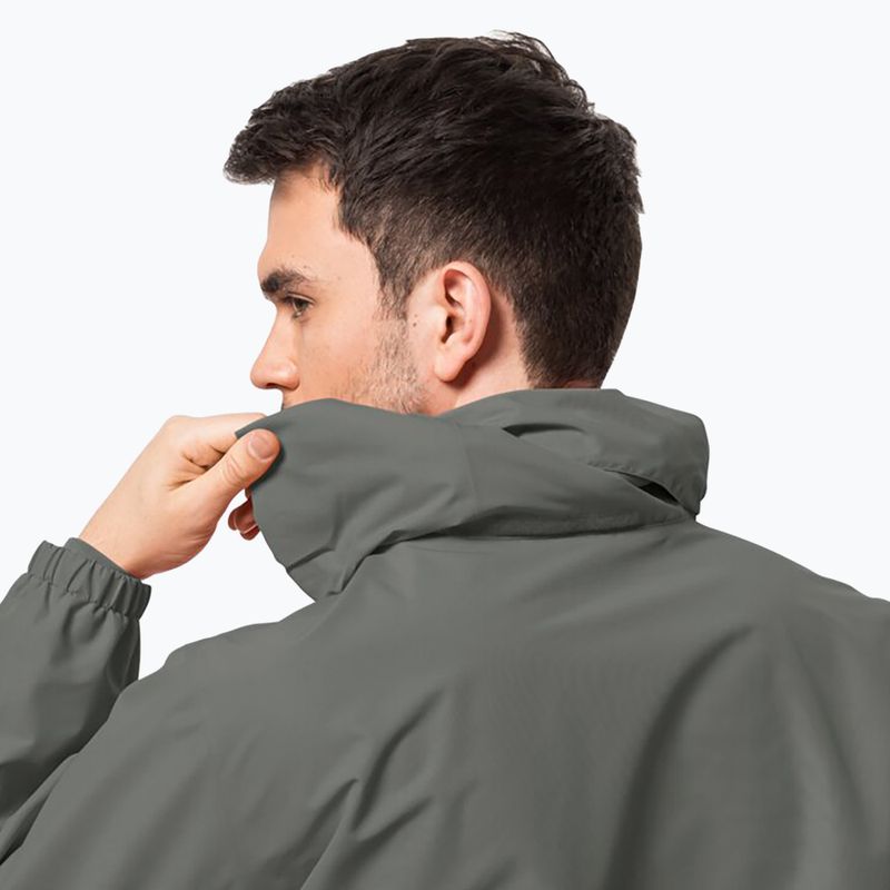 Jack Wolfskin férfi Stormy Point 2L esőkabát zöld 1111142 4