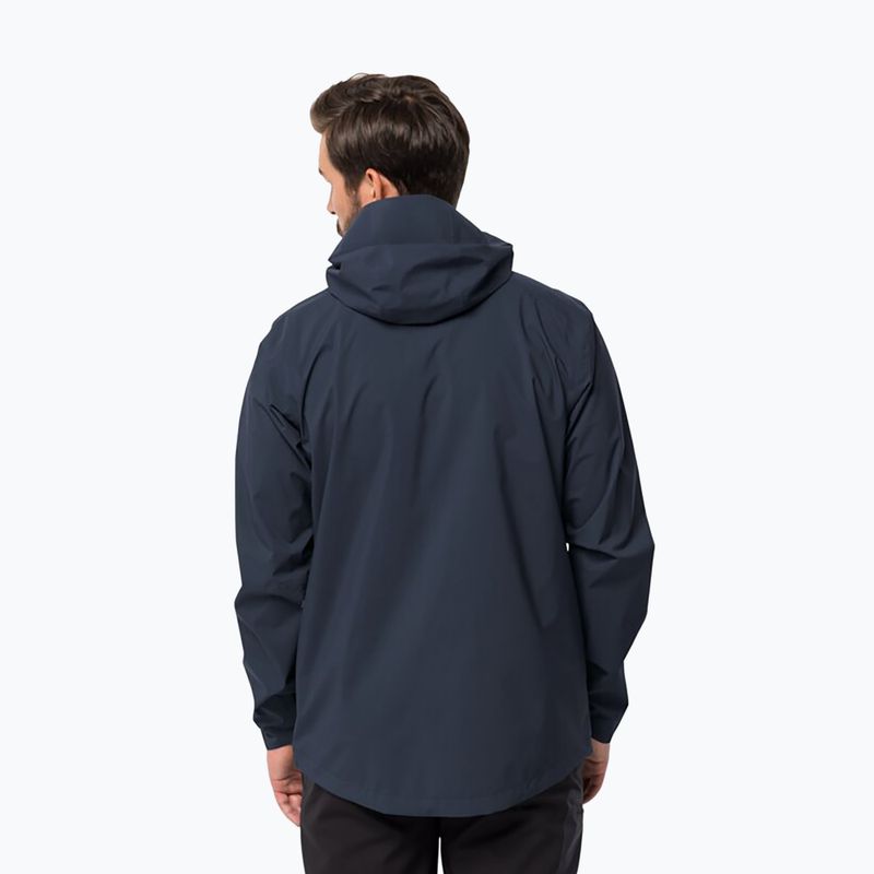 Jack Wolfskin férfi esőkabát Elsberg 2.5L kék 1115881_1010_002 2