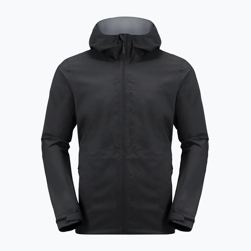 Jack Wolfskin férfi esőkabát Elsberg 2.5L fekete 1115881_6000_003 5
