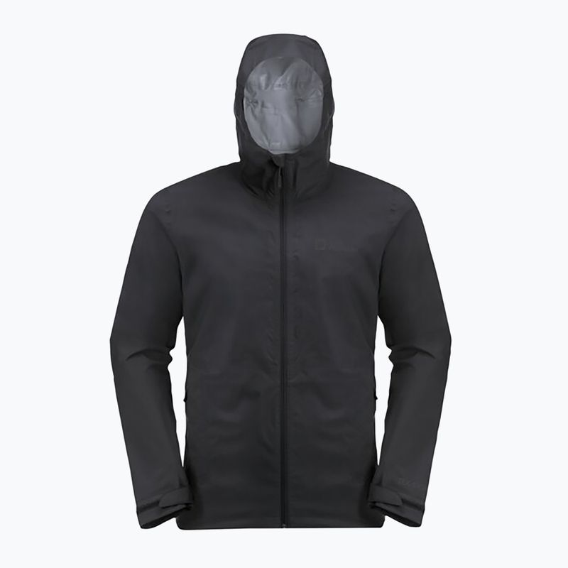 Jack Wolfskin férfi esőkabát Elsberg 2.5L fekete 1115881_6000_003 6