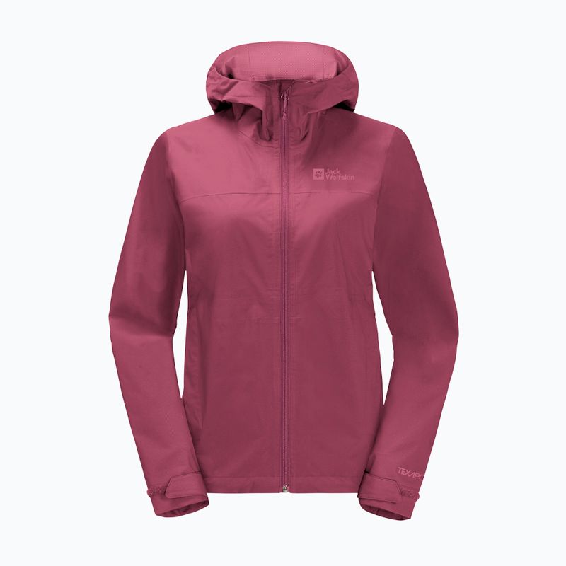 Jack Wolfskin női esőkabát Elsberg 2.5L piros 1115951_2198_005 6