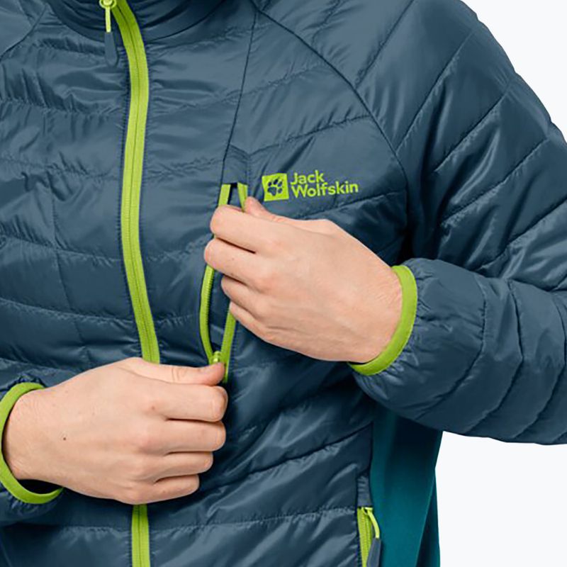 Jack Wolfskin férfi pehelypaplan dzseki Routeburn Pro Ins tengerészkék 1206861_1274_005 3