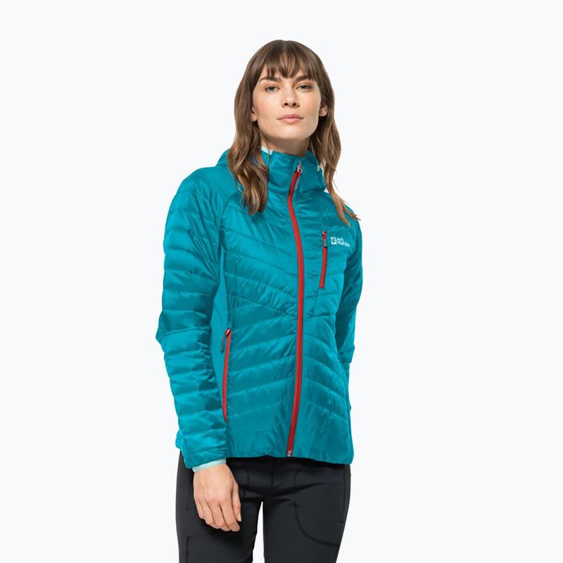 Jack Wolfskin női pehelykabát Routeburn Pro Ins kék 1207191_1281_002