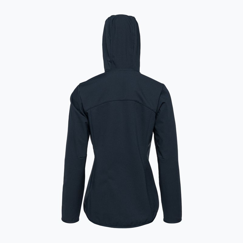 Női softshell dzseki Jack Wolfskin Bornberg Hoody navy blue 1307691 5