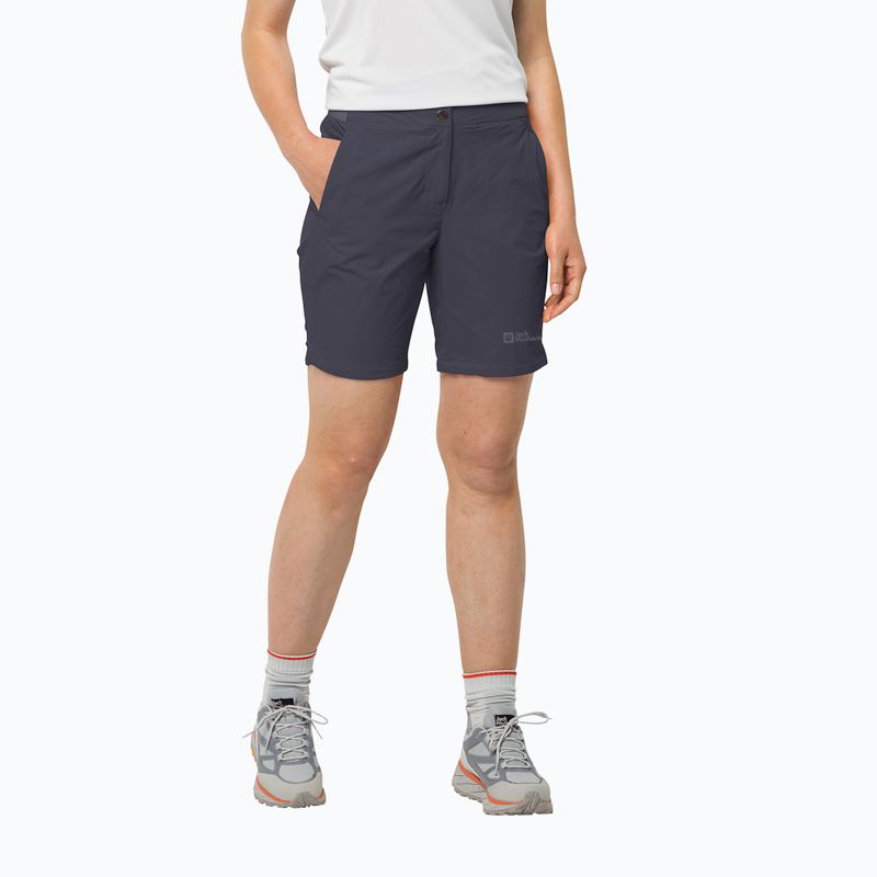 Jack Wolfskin Hilltop Trail szürke női trekkingnadrág 1505462