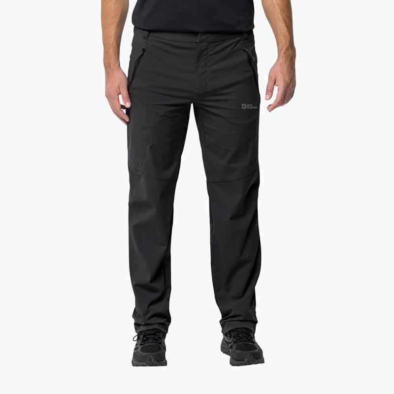 Jack Wolfskin férfi softshell nadrág Glastal fekete 1508221