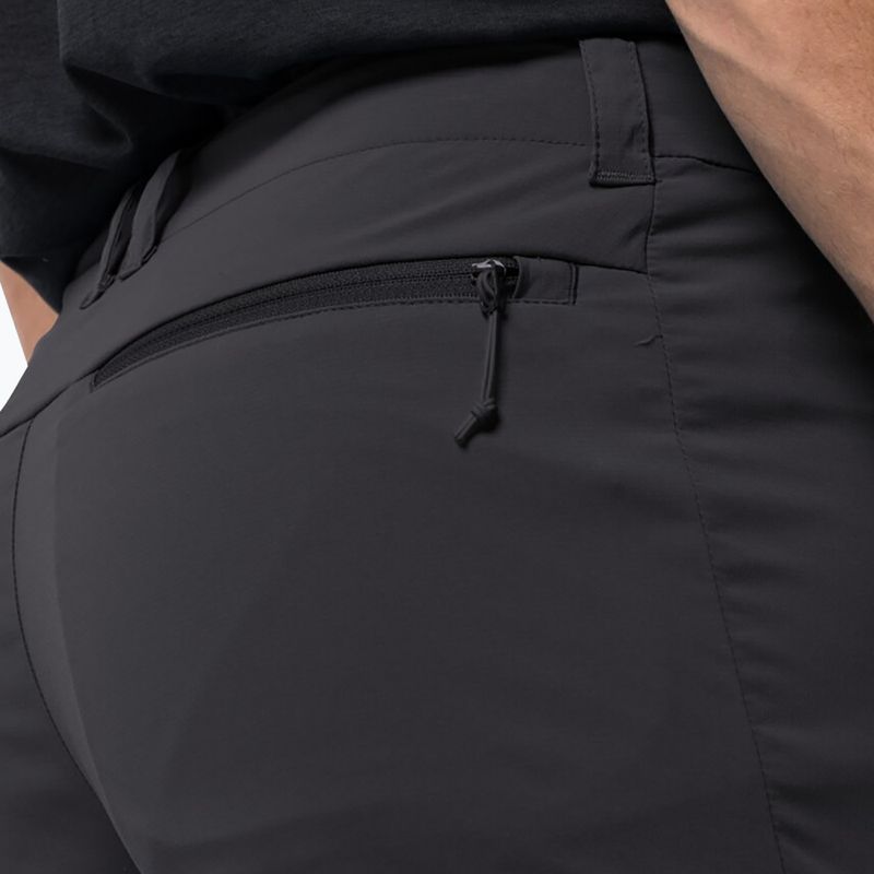 Jack Wolfskin férfi softshell nadrág Glastal fekete 1508221 4