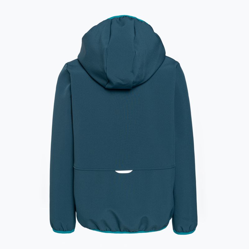 Jack Wolfskin Fourwinds Jacket Kids softshell kabát tengerészkék 1608011 2