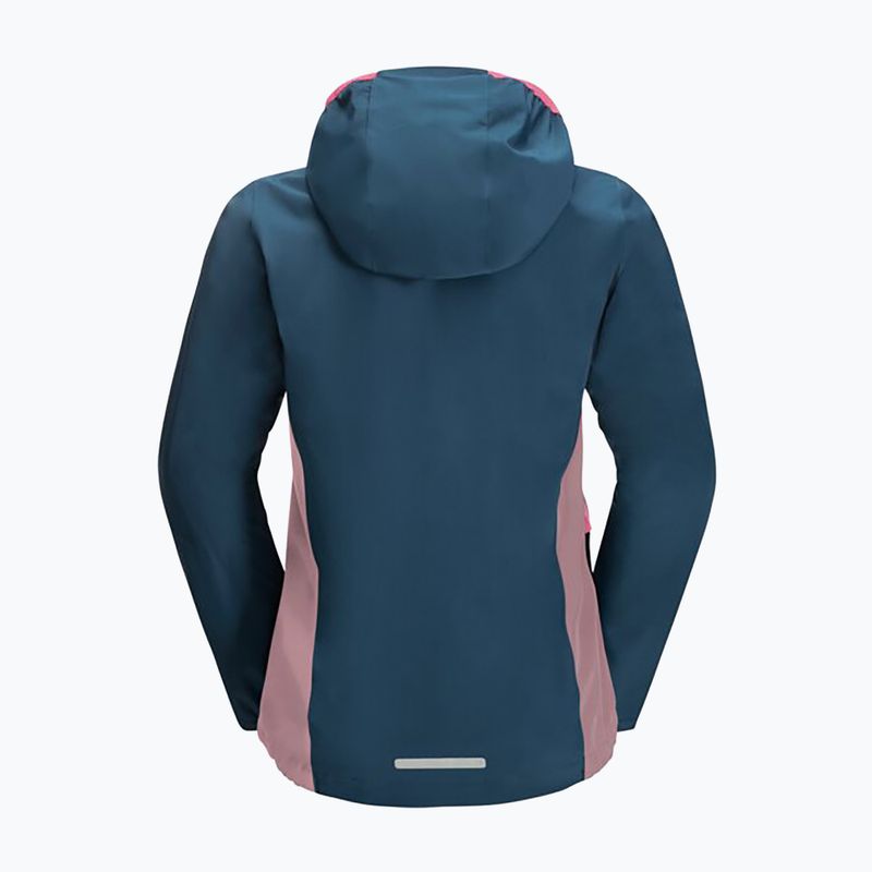Jack Wolfskin Active Hike gyermek esőkabát tengerészkék 1609251 7