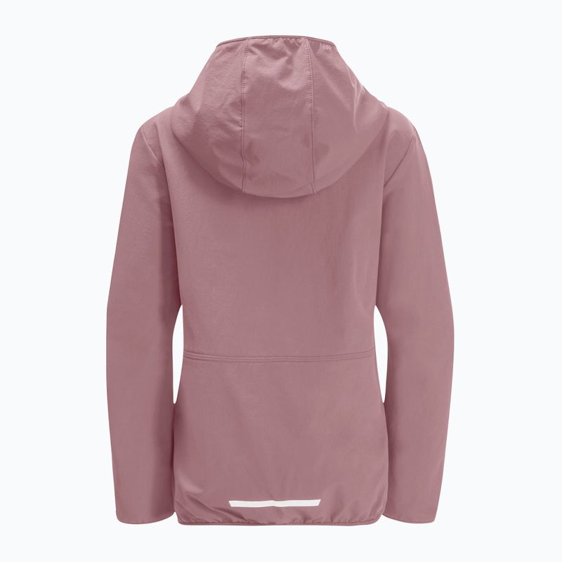 Jack Wolfskin gyermek softshell kabát Solyd rózsaszín 1609821 2