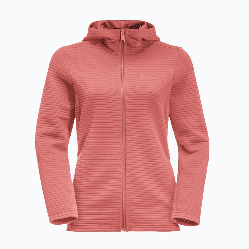 Női túrakabát Jack Wolfskin Modesto kapucnis rózsaszín 1706254 4