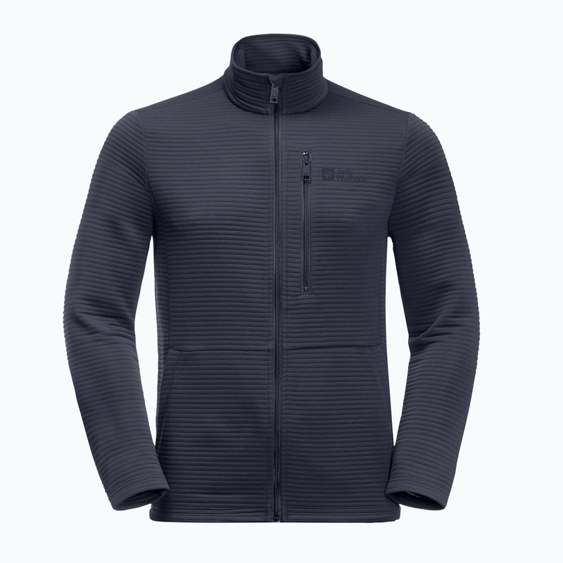 Jack Wolfskin férfi Modesto trekking pulóver tengerészkék 1706483 4