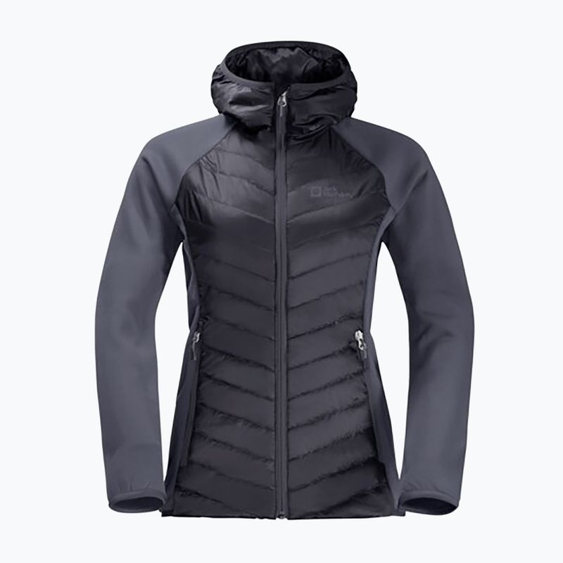 Jack Wolfskin Routeburn Pro Hybrid kabát nőknek szürke 1710861 8