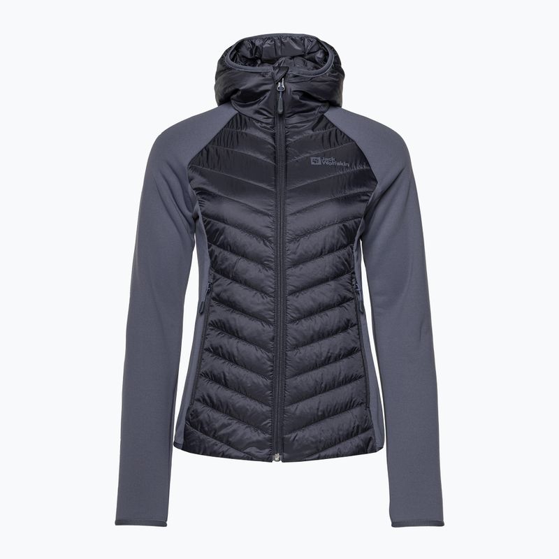 Jack Wolfskin Routeburn Pro Hybrid kabát nőknek szürke 1710861 5