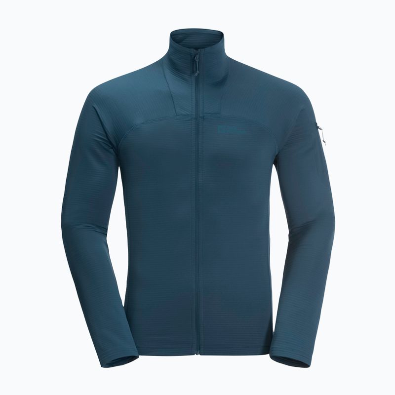 Jack Wolfskin férfi túrakabát Prelight FZ tengerészkék 1711001 5