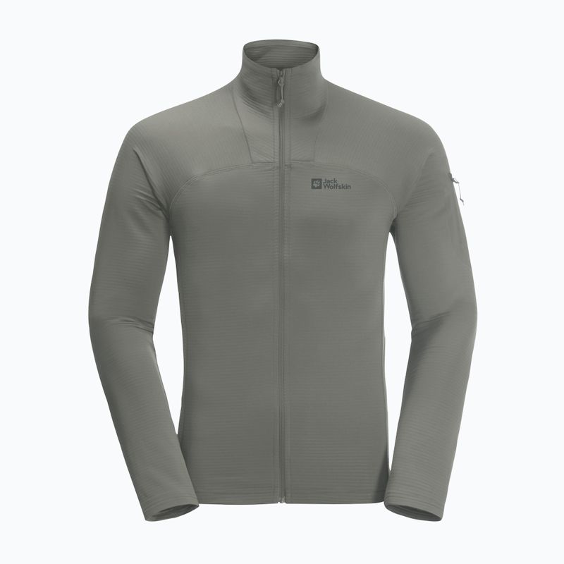 Jack Wolfskin férfi túrakabát Prelight FZ zöld 1711001 5