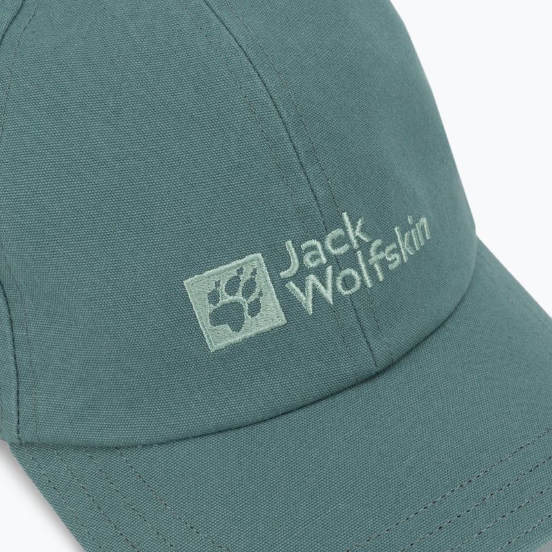 Jack Wolfskin gyermek baseball sapka zöld 1901012 5