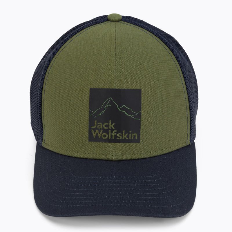Jack Wolfskin márkájú baseball sapka zöld 1911241 4