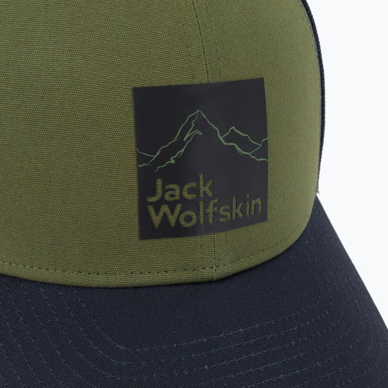 Jack Wolfskin márkájú baseball sapka zöld 1911241 5