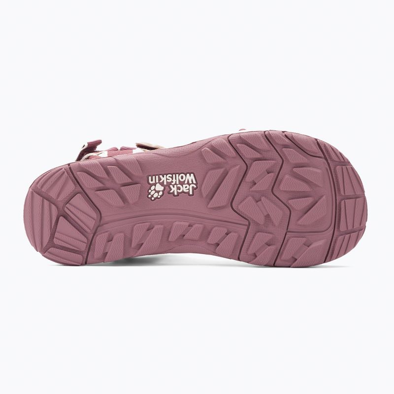 Jack Wolfskin Seven Seas 3 rózsaszín gyermek túraszandál 4040061 5