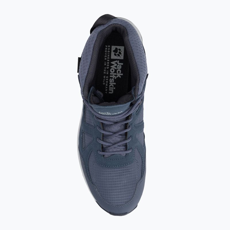 Jack Wolfskin női túrabakancs Woodland 2 Texapore Mid navy blue 4051331 6
