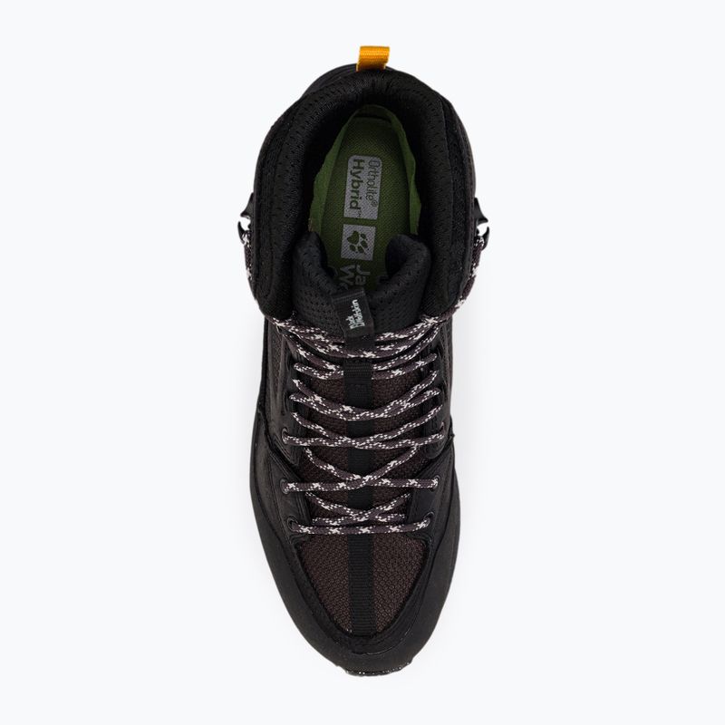 Jack Wolfskin férfi Terraquest Texapore Mid trekking bakancs fekete 4056381_6000_110 6