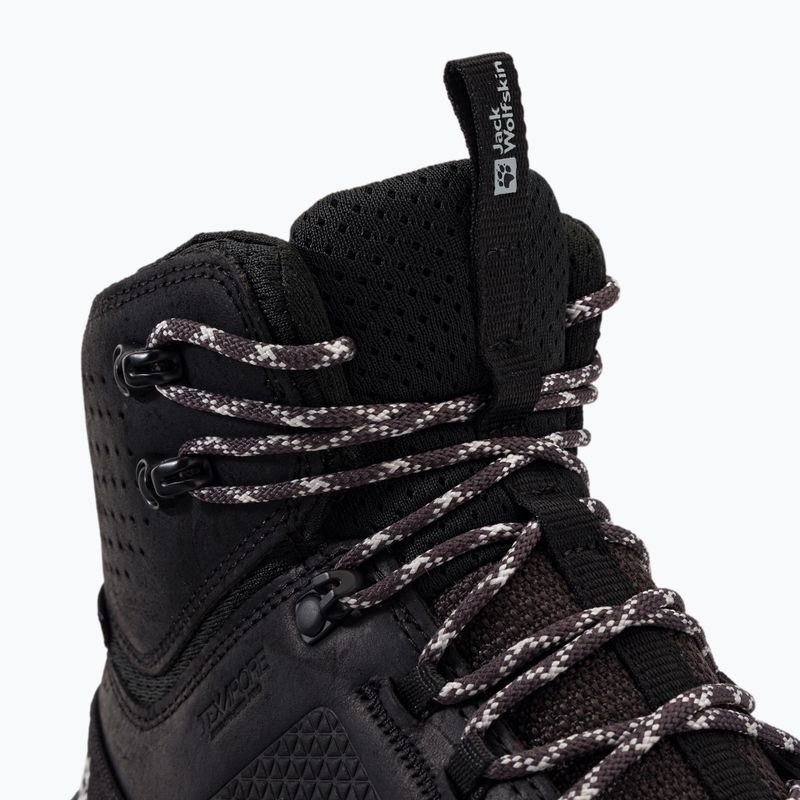 Jack Wolfskin férfi Terraquest Texapore Mid trekking bakancs fekete 4056381_6000_110 10