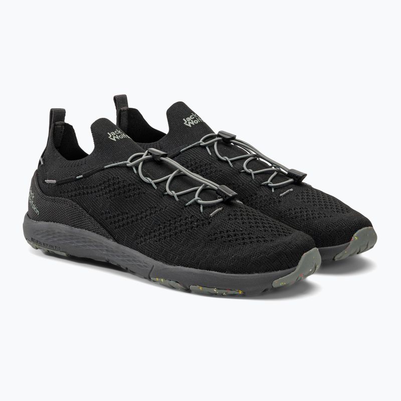 Jack Wolfskin férfi túrabakancs Spirit Knit Low fekete 4056621_6350_065 4