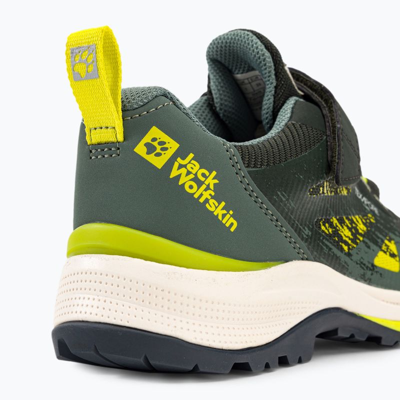 Jack Wolfskin Vili Hiker Texapore Low gyermek túrabakancs zöld 4056831_4136_350 9