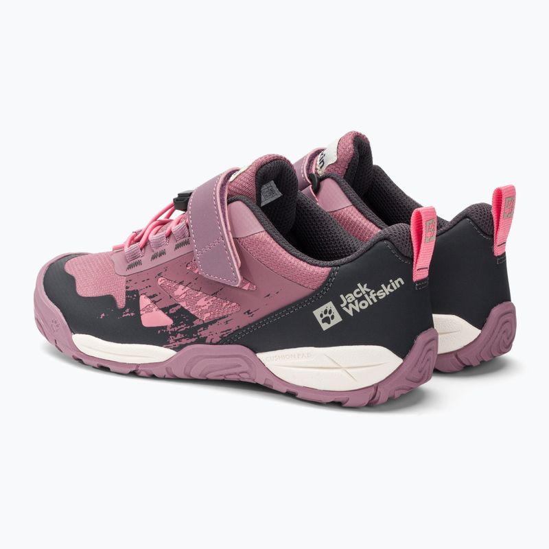 Jack Wolfskin gyermek túrabakancs Vili Action Low rózsaszín 4056851 3