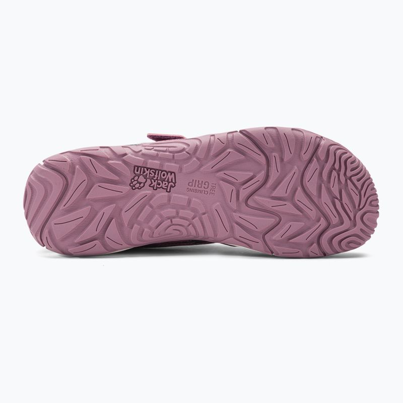 Jack Wolfskin gyermek túrabakancs Vili Action Low rózsaszín 4056851 5