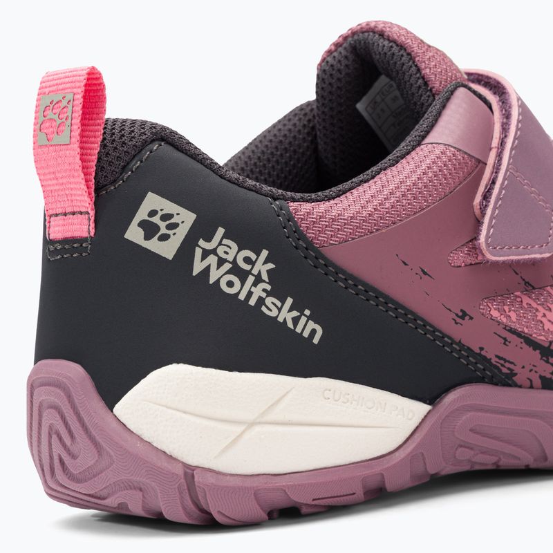 Jack Wolfskin gyermek túrabakancs Vili Action Low rózsaszín 4056851 8