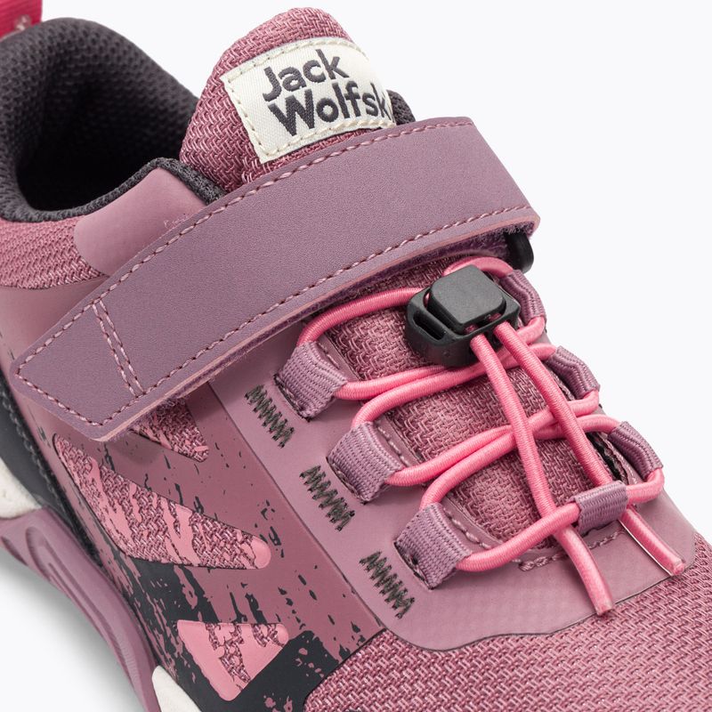 Jack Wolfskin gyermek túrabakancs Vili Action Low rózsaszín 4056851 9