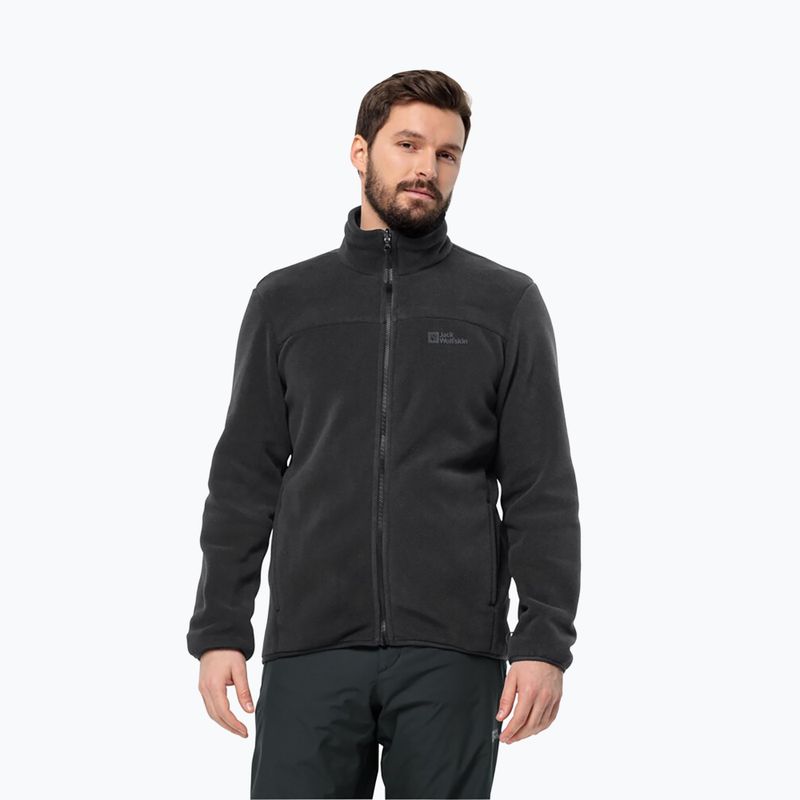 Jack Wolfskin férfi 3 az 1-ben kabát Taubenberg 3In1 fekete 6001 4