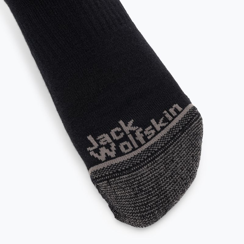 Jack Wolfskin Urban Merino CL C trekking zokni fekete 4