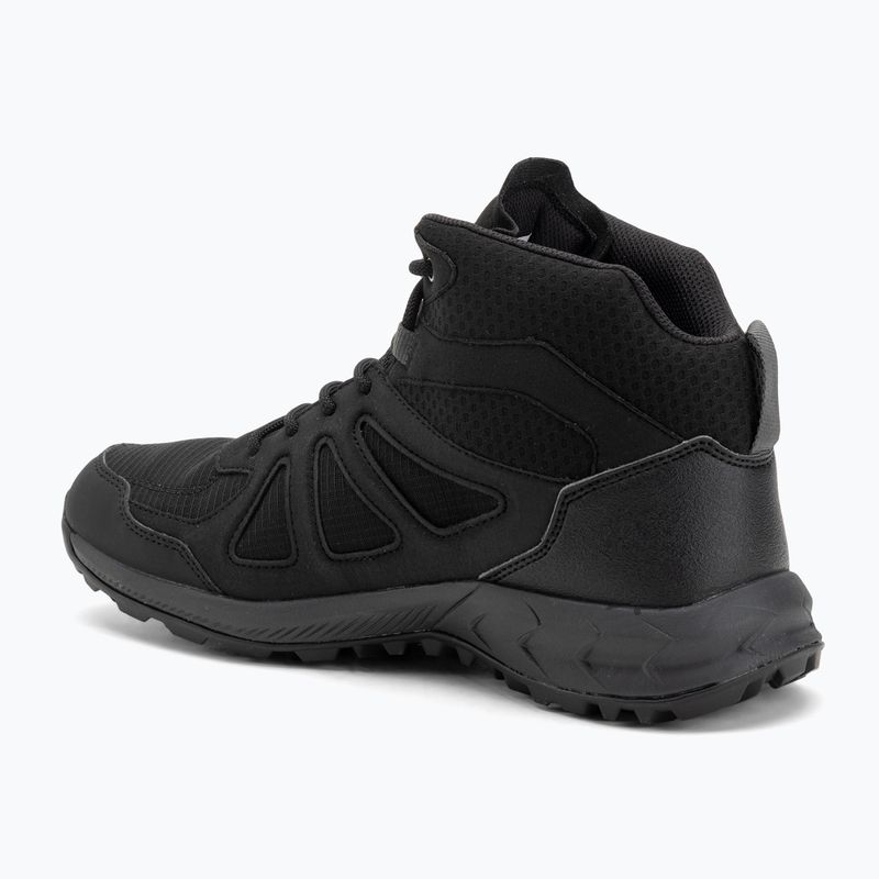 Férfi Jack Wolfskin Woodland 2 Texapore Mid fekete túracipő 3
