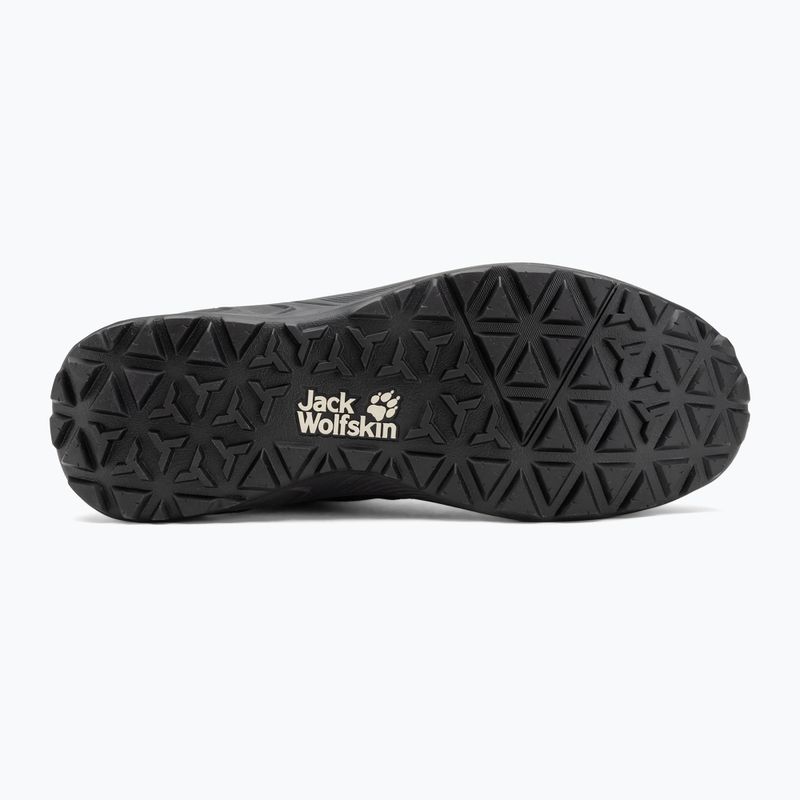 Férfi Jack Wolfskin Woodland 2 Texapore Mid fekete túracipő 4