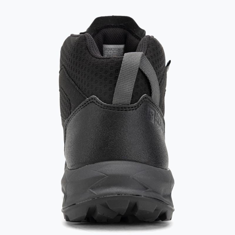 Férfi Jack Wolfskin Woodland 2 Texapore Mid fekete túracipő 6