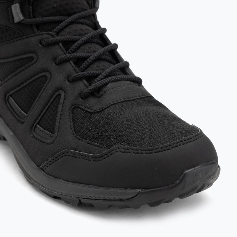 Férfi Jack Wolfskin Woodland 2 Texapore Mid fekete túracipő 7