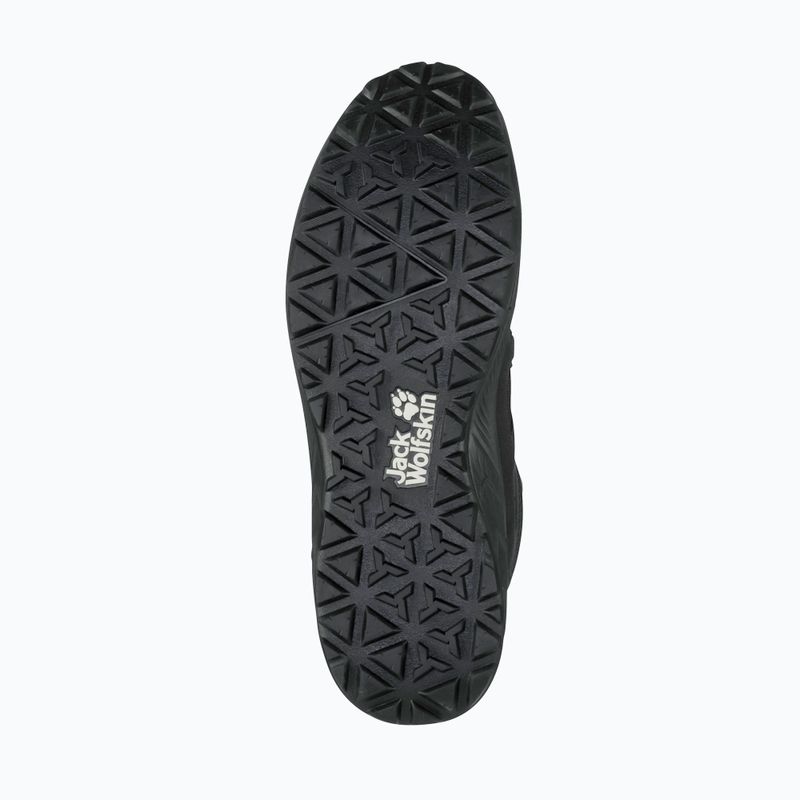 Férfi Jack Wolfskin Woodland 2 Texapore Mid fekete túracipő 13
