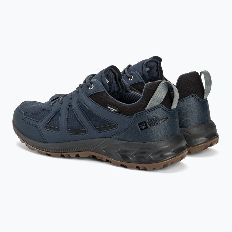 Férfi túracipő  Jack Wolfskin Woodland 2 Texapore Low night blue 3